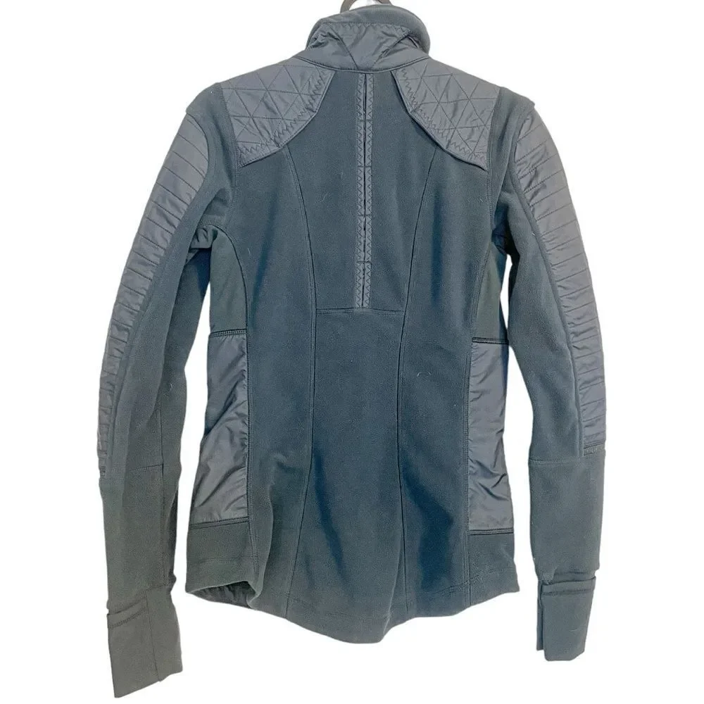 Lululemon Fleecy Keen Jacket in Fuel Green - Picture 3 of 5